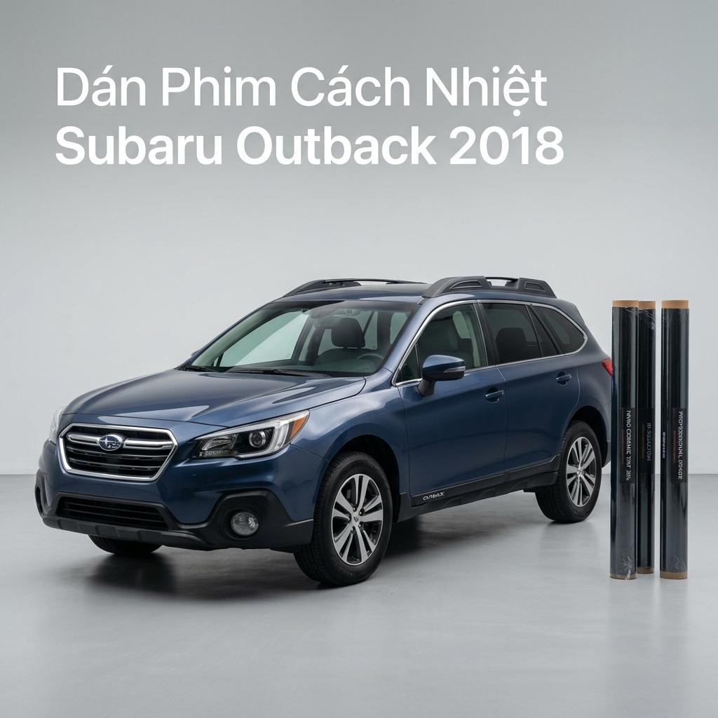 Dán Phim Cách Nhiệt Subaru Outback 2018 Chính Hãng Uy Tín TPHCM chính hãng