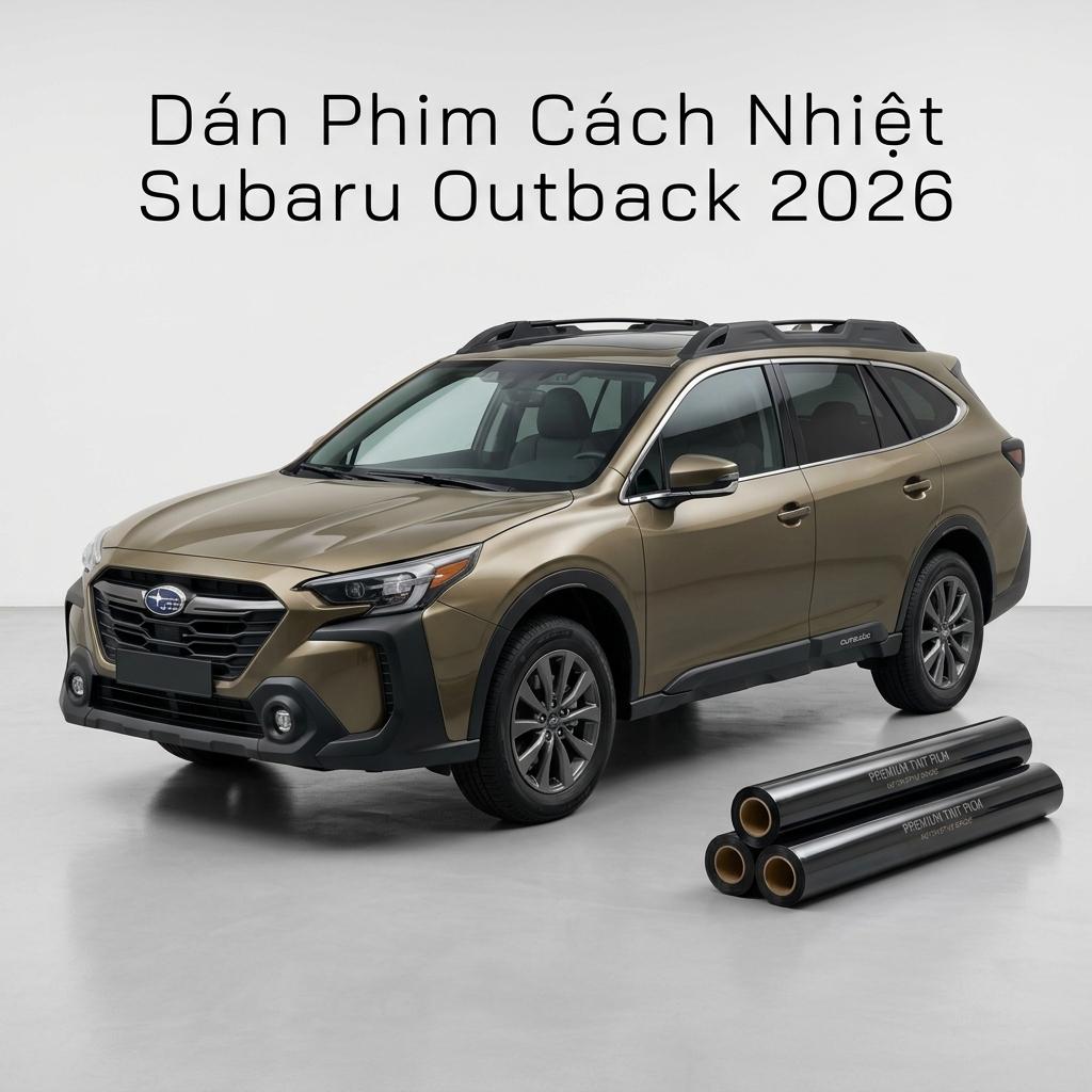 Dán Phim Cách Nhiệt Subaru Outback 2026 Cao Cấp Chính Hãng Tại TPHCM chính hãng