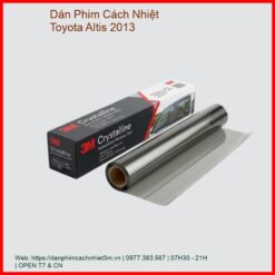 Dán Phim Cách Nhiệt Toyota Altis 2013 Chính Hãng Cao Cấp TPHCM