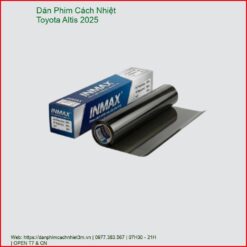 Dán Phim Cách Nhiệt Toyota Altis 2025 Chính Hãng Giá Tốt Tại TPHCM