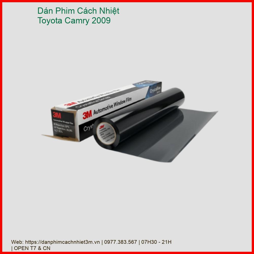 Dán Phim Cách Nhiệt Toyota Camry 2009 Chính Hãng - Lắp Đặt Tận Nơi chính hãng