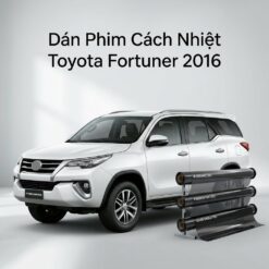 Dán Phim Cách Nhiệt Toyota Fortuner 2016 Lắp Đặt Tận Nơi Uy Tín