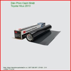 Dán Phim Cách Nhiệt Toyota Hilux 2013 Chính Hãng Uy Tín