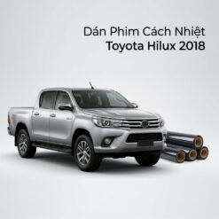 Dán Phim Cách Nhiệt Toyota Hilux 2018 Chính Hãng Cao Cấp TPHCM