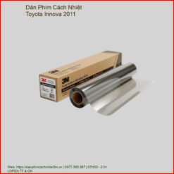 Dán Phim Cách Nhiệt Toyota Innova 2011 Chính Hãng Lắp Đặt Tận Nơi