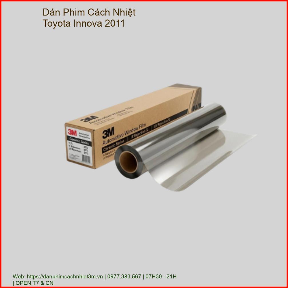 Dán Phim Cách Nhiệt Toyota Innova 2011 Chính Hãng Lắp Đặt Tận Nơi chính hãng