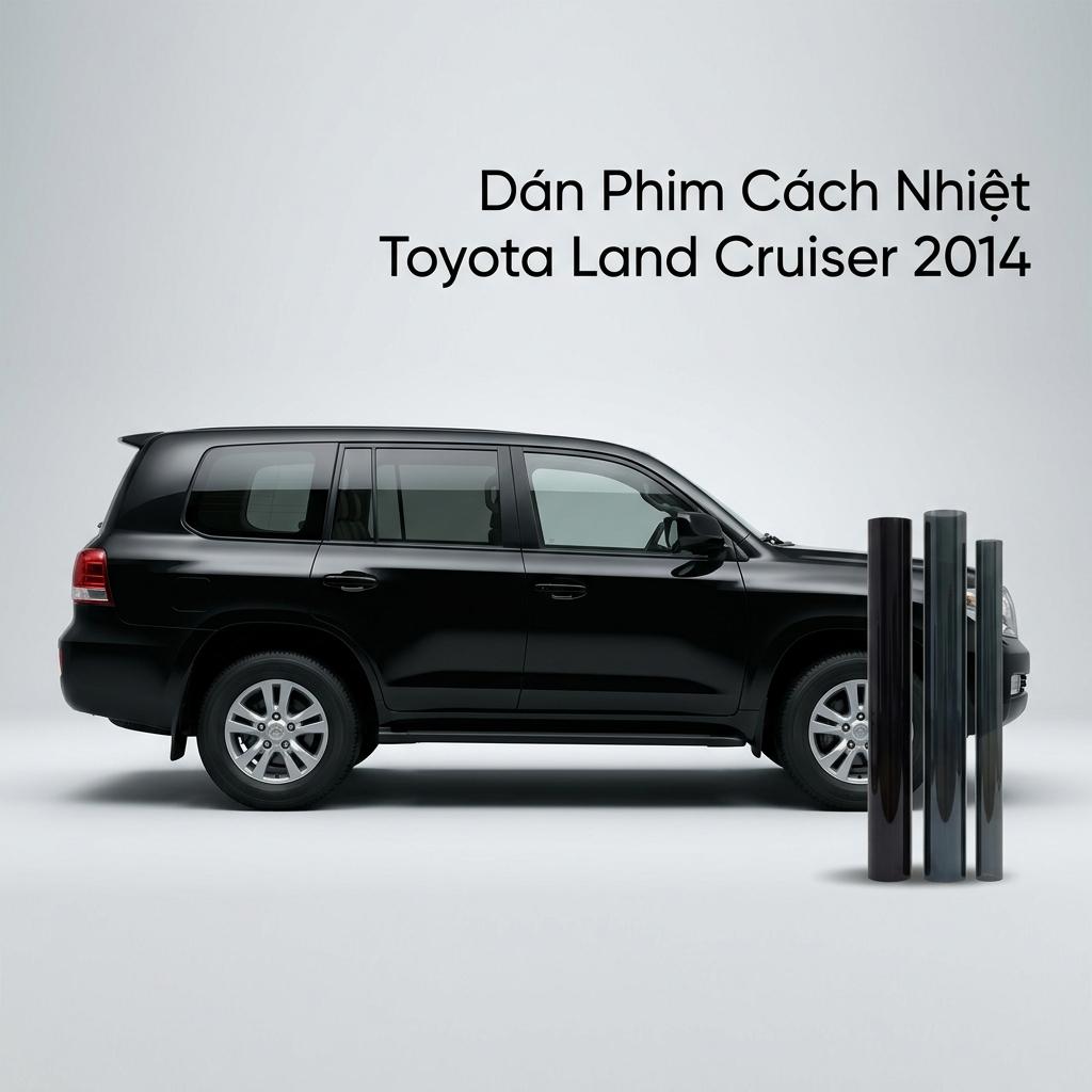 Dán Phim Cách Nhiệt Toyota Land Cruiser 2014 Uy Tín Chuyên Nghiệp chính hãng