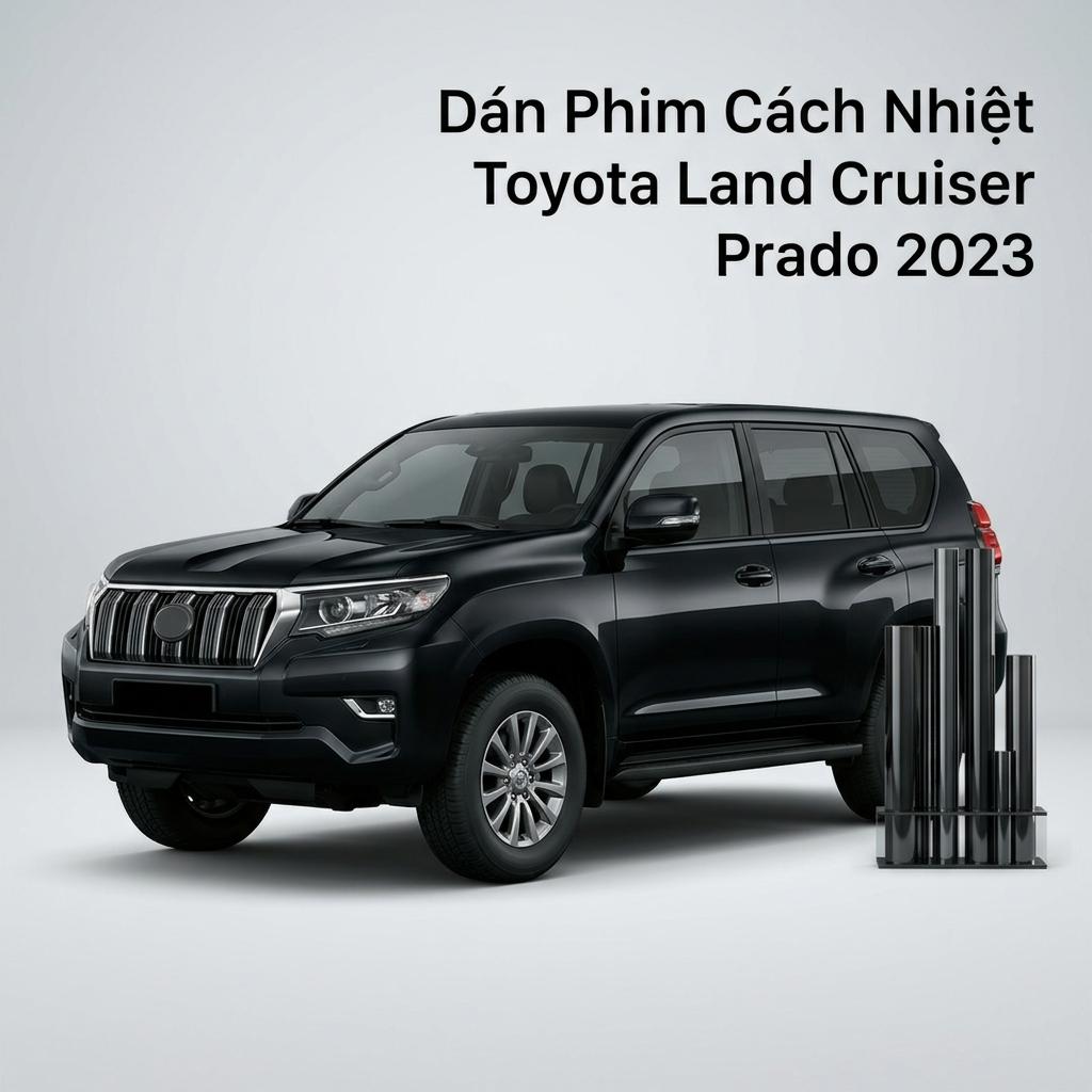 Dán Phim Cách Nhiệt Toyota Land Cruiser Prado 2023 Chính Hãng Cao Cấp chính hãng