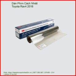 Dán Phim Cách Nhiệt Toyota Rav4 2016 Chính Hãng Giá Tốt Tại TPHCM