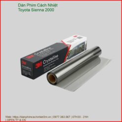 Dán Phim Cách Nhiệt Toyota Sienna 2000 Lắp Đặt Tận Nơi Uy Tín