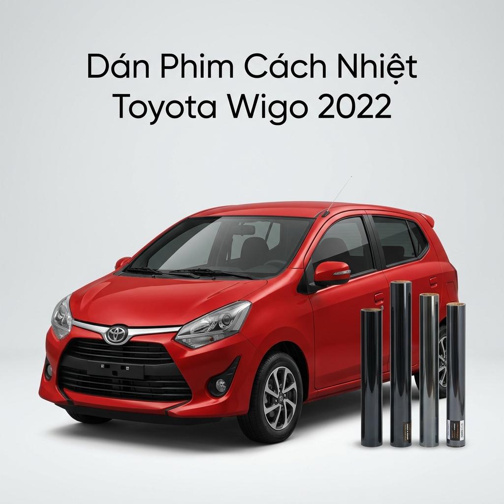 Dán Phim Cách Nhiệt Toyota Wigo 2022 Chính Hãng Uy Tín TPHCM chính hãng