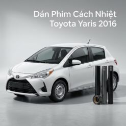 Dán Phim Cách Nhiệt Toyota Yaris 2016 Chính Hãng Giá Tốt Tại TPHCM