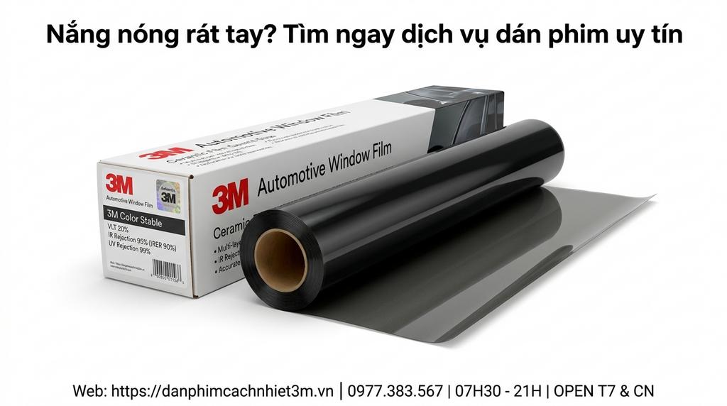 Nắng nóng rát tay? Tìm ngay dịch vụ dán phim uy tín