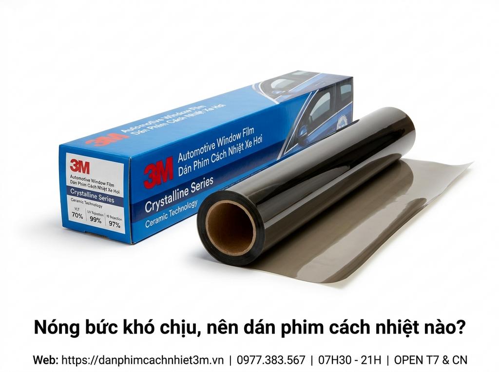 Nóng bức khó chịu, nên dán phim cách nhiệt nào?