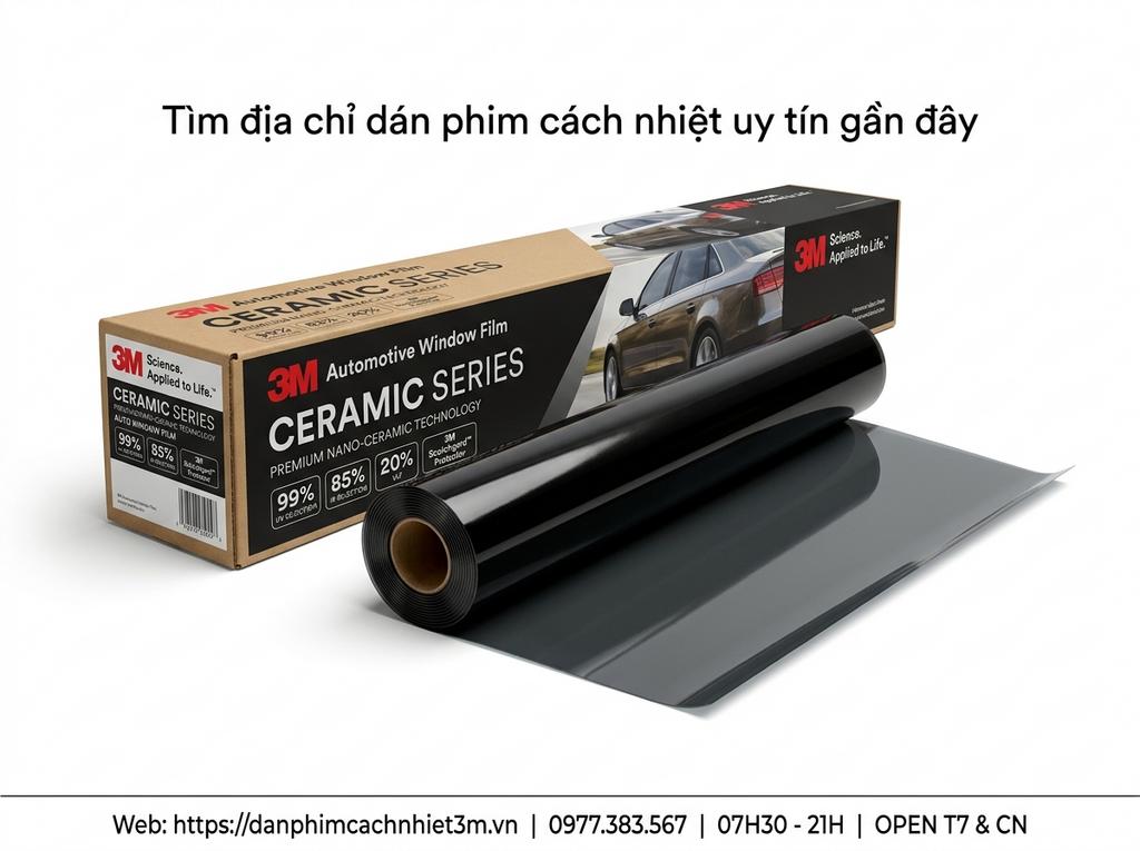 Tìm địa chỉ dán phim cách nhiệt uy tín gần đây