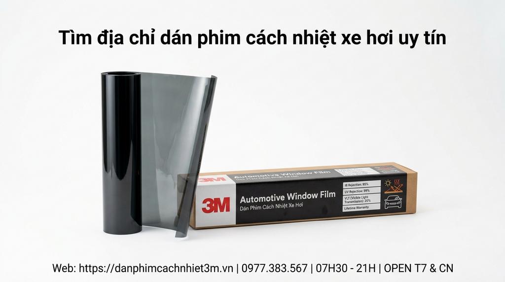 Tìm địa chỉ dán phim cách nhiệt xe hơi uy tín