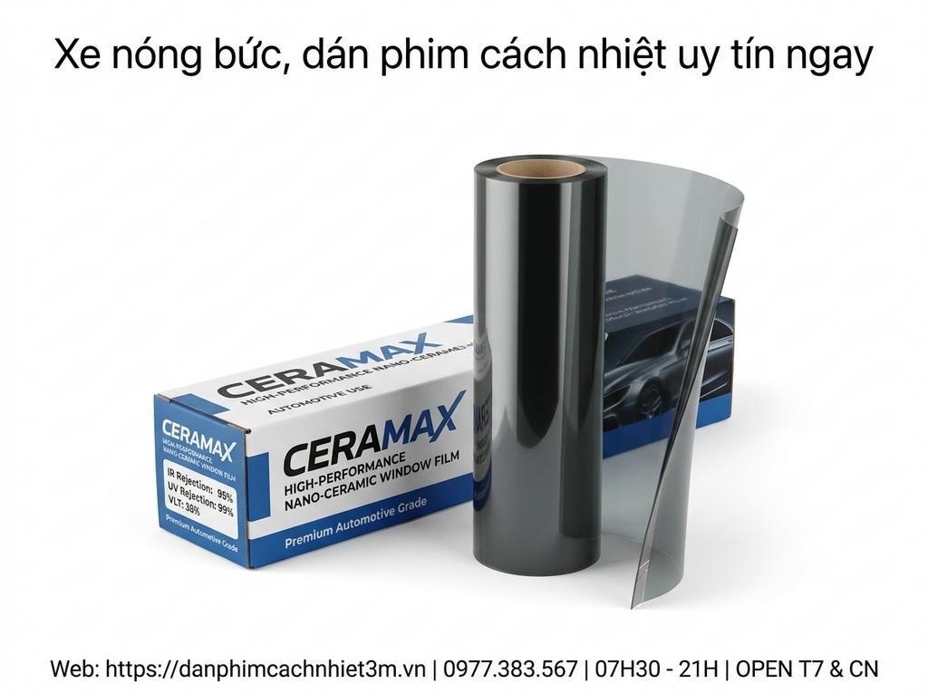 Xe nóng bức, dán phim cách nhiệt uy tín ngay