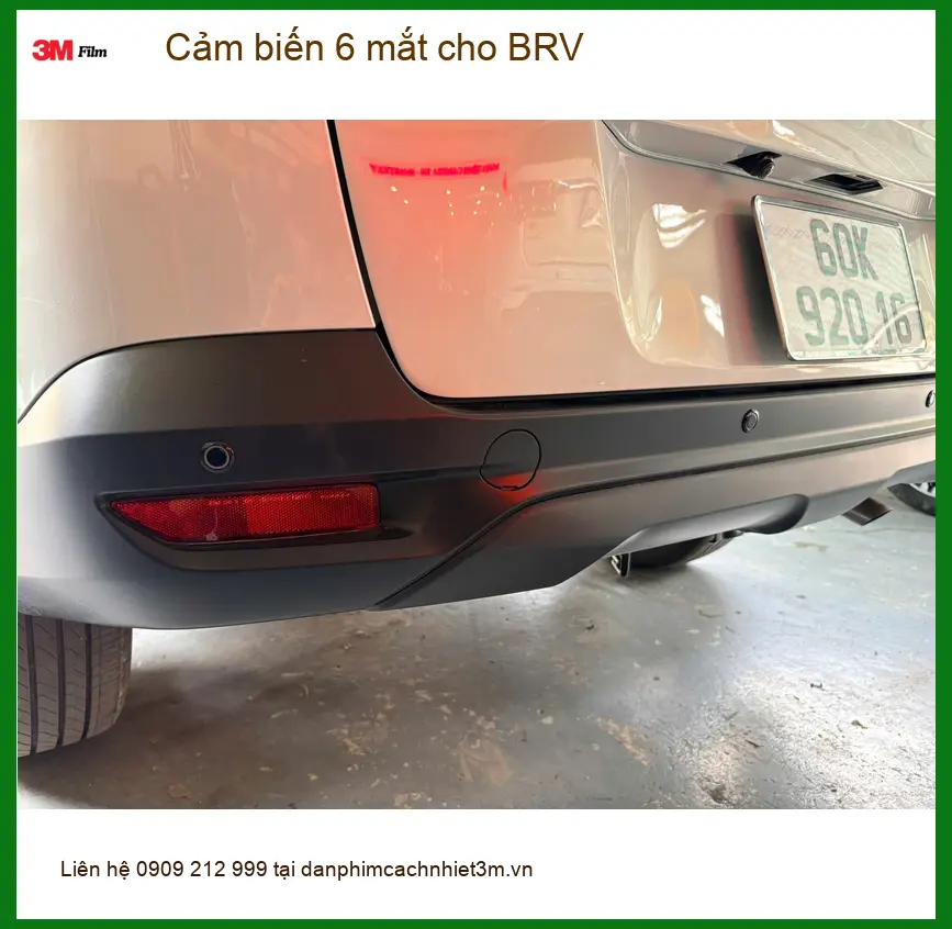 Anh Thành lắp cảm biến 6 mắt cho BRV tại Quận 8 để lái xe an toàn hơn ảnh thực tế 2