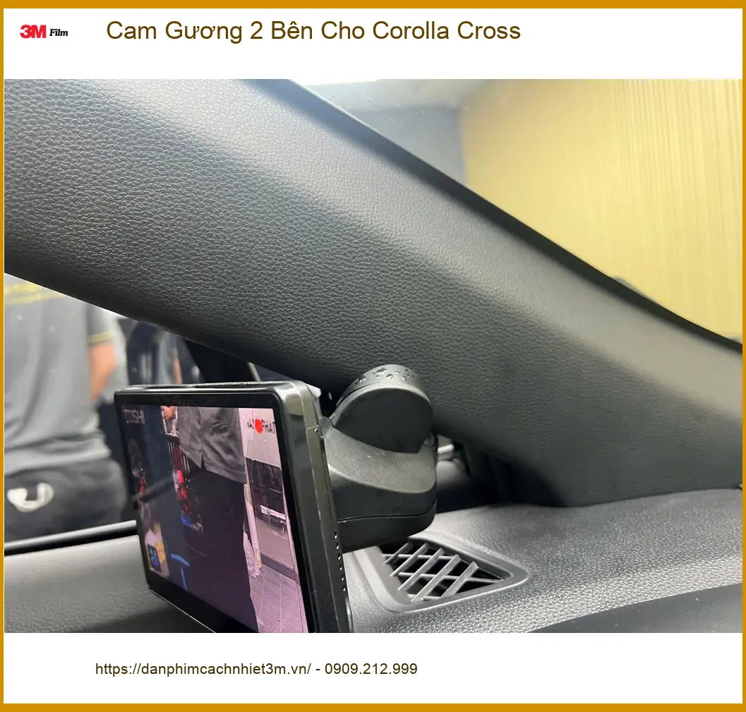 Anh Thắng lắp Cam Gương 2 Bên Cho Corolla Cross tại Quận Thủ Đức ảnh thực tế 3