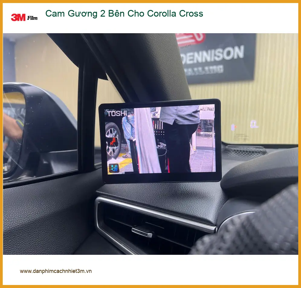 Anh Tấn lắp Cam Gương 2 Bên cho Corolla Cross Quận 12 để lái xe an toàn hơn ảnh thực tế 2