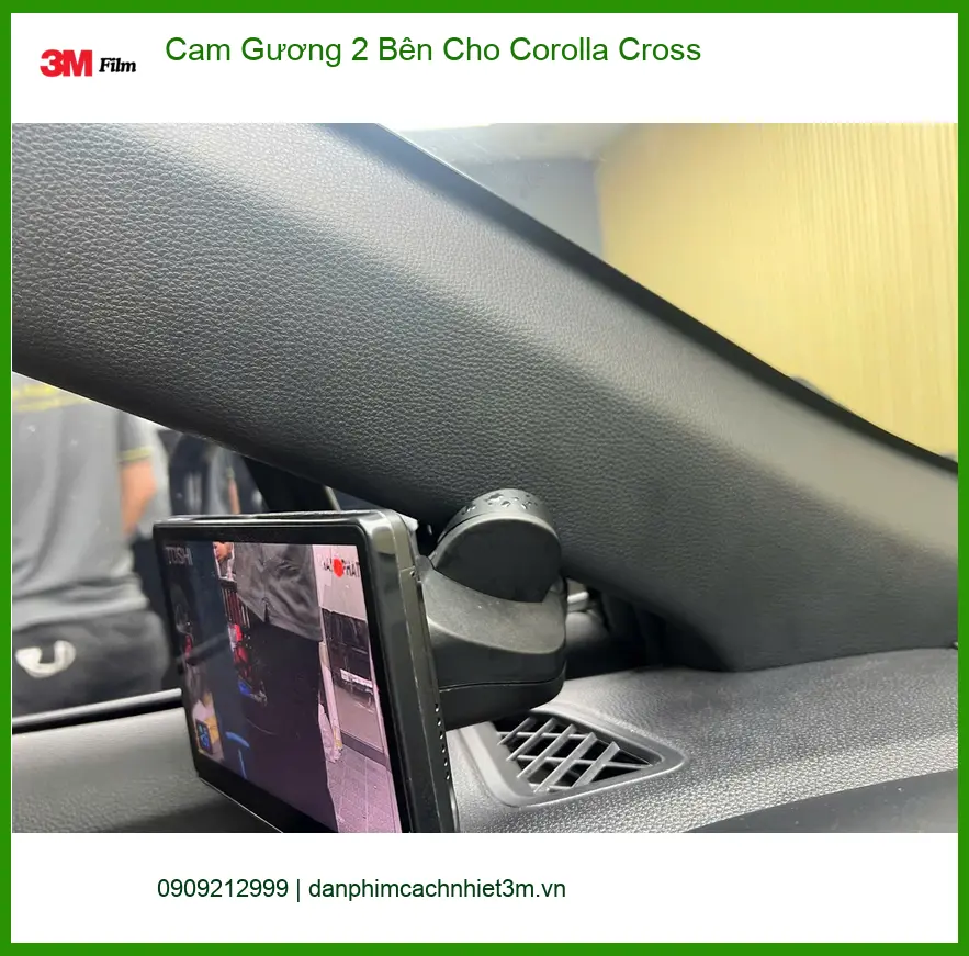 Anh Tấn lắp Cam Gương 2 Bên cho Corolla Cross Quận 12 để lái xe an toàn hơn ảnh thực tế 5