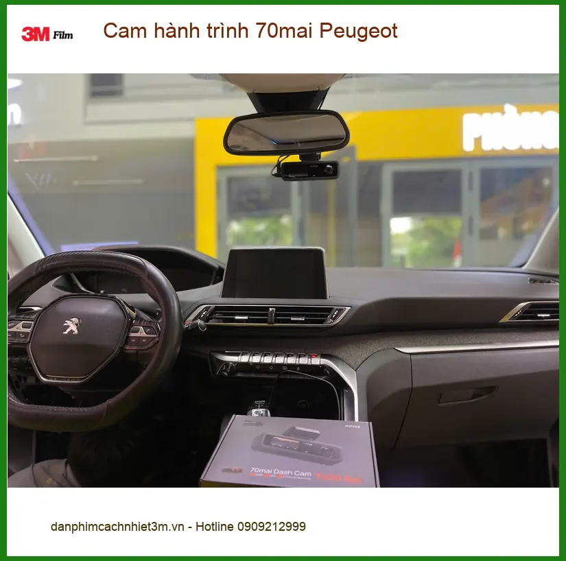 Anh Tùng lắp cam hành trình 70mai cho Peugeot tại Quận 2 đảm bảo an toàn trên đường ảnh thực tế 4