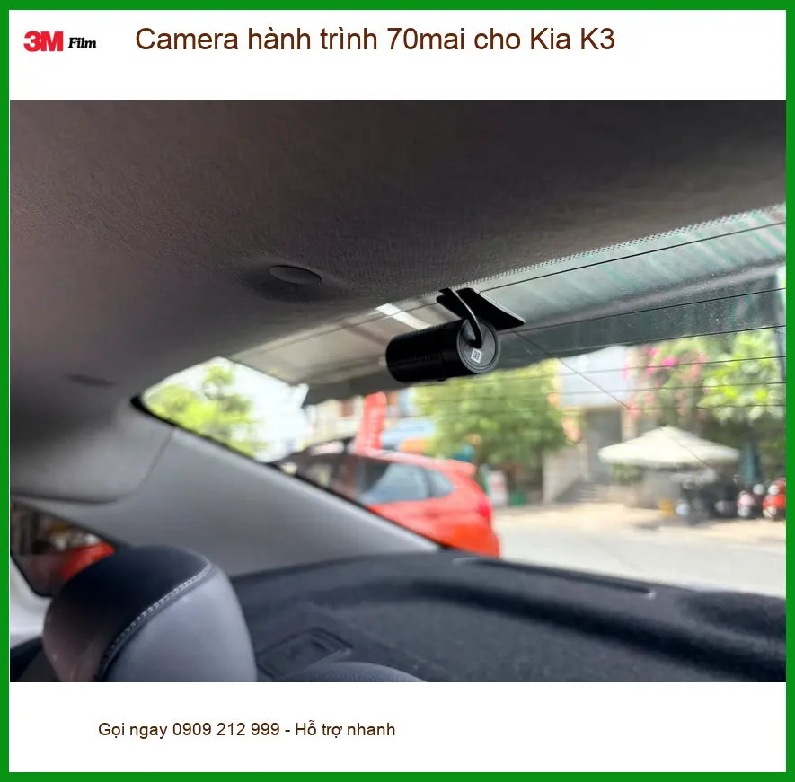 Anh Trọng lắp camera hành trình 70mai cho Kia K3 để an tâm lái xe đường xa ảnh thực tế 3