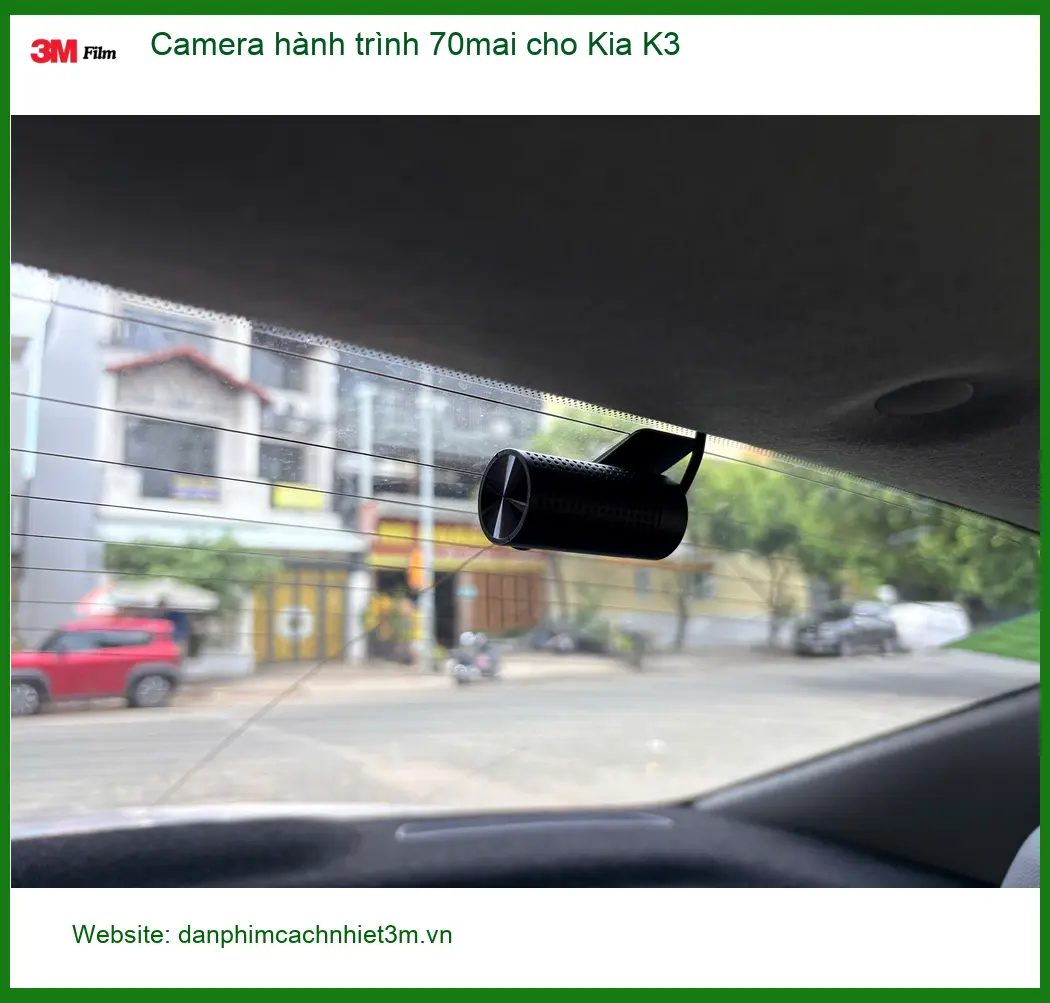Anh Thanh gắn Camera hành trình 70mai Kia K3 Quận Thủ Đức, lái xe an tâm ảnh thực tế 5