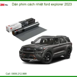 Dán Phim Cách Nhiệt Ford Explorer 2023 - Trung Tâm Thi Công Uy Tín TPHCM