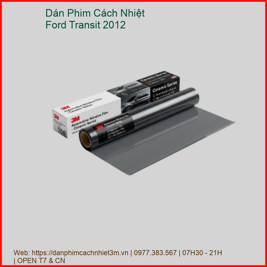 Dán Phim Cách Nhiệt Ford Transit 2012 Chính Hãng Uy Tín TPHCM chính hãng
