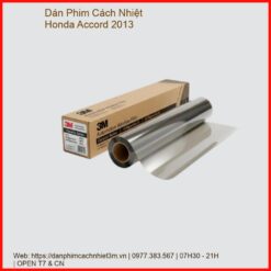 Dán Phim Cách Nhiệt Honda Accord 2013 Chính Hãng Giá Tốt Tại TPHCM