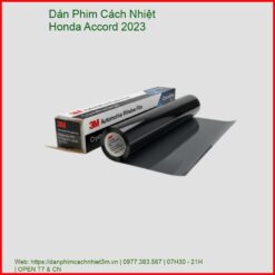 Dán Phim Cách Nhiệt Honda Accord 2023 Chính Hãng Uy Tín TPHCM