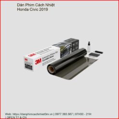 Dán Phim Cách Nhiệt Honda Civic 2019 Chuyên Nghiệp Giá Tốt