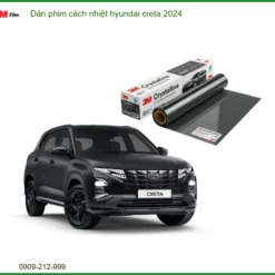 Dán Phim Cách Nhiệt Hyundai Creta 2024 - Trung Tâm Thi Công Chính Hãng TPHCM