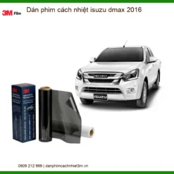 Dán Phim Cách Nhiệt Isuzu Dmax 2016 - Trung Tâm Thi Công Chính Hãng TPHCM