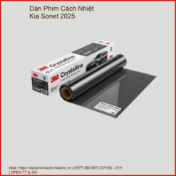 Dán Phim Cách Nhiệt Kia Sonet 2025 Chuyên Nghiệp Giá Tốt Tại TPHCM