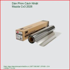 Dán Phim Cách Nhiệt Mazda CX3 2026 Chính Hãng Giá Tốt Tại TPHCM