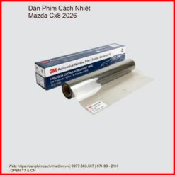 Dán Phim Cách Nhiệt Mazda CX8 2026 Chính Hãng Giá Tốt Tại TPHCM