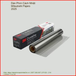 Dán Phim Cách Nhiệt Mitsubishi Pajero 2025 Chính Hãng Giá Ưu Đãi
