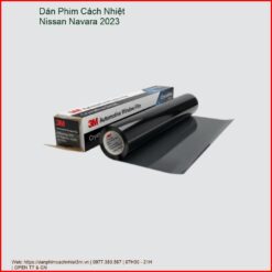 Dán Phim Cách Nhiệt Nissan Navara 2023 Chính Hãng Uy Tín TPHCM