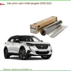 Dán Phim Cách Nhiệt Peugeot 2008 2022 - Trung Tâm Thi Công Chính Hãng TPHCM