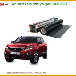 Dán Phim Cách Nhiệt 3M Peugeot 3008 2020 - Trung Tâm Thi Công Chính Hãng TPHCM