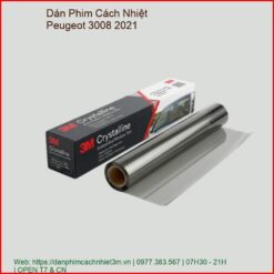 Dán Phim Cách Nhiệt Peugeot 3008 2021 Cao Cấp Chính Hãng Tại TPHCM