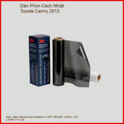 Dán Phim Cách Nhiệt Toyota Camry 2013 Chính Hãng Uy Tín TPHCM