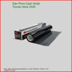 Dán Phim Cách Nhiệt Toyota Veloz 2025 Chính Hãng Giá Tốt Tại TPHCM