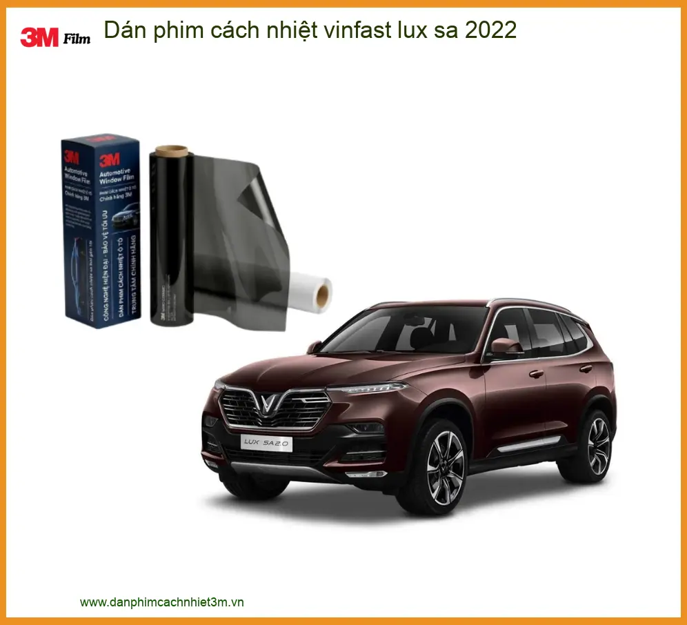 Dán Phim Cách Nhiệt Vinfast Lux SA 2022 - Trung Tâm Thi Công Uy Tín TPHCM