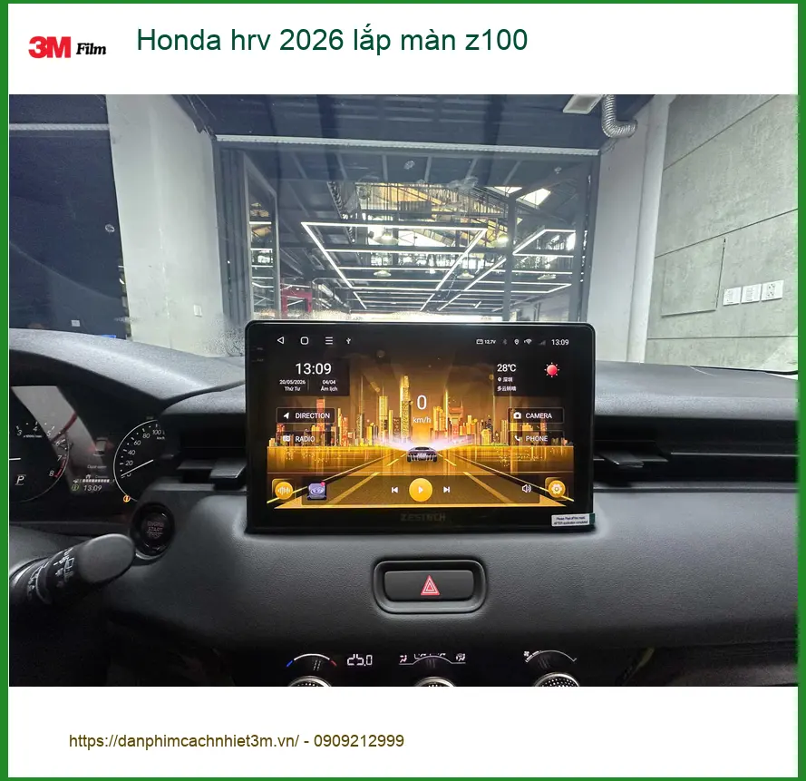 Anh Trường nâng cấp màn Z100 cho Honda HR-V 2026 ở Tân Bình để tiện ích hơn ảnh thực tế 3