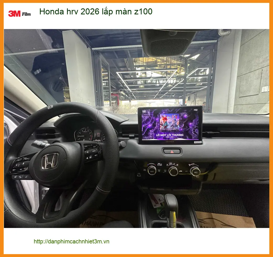 Anh Trường nâng cấp màn Z100 cho Honda HR-V 2026 ở Tân Bình để tiện ích hơn ảnh thực tế 4