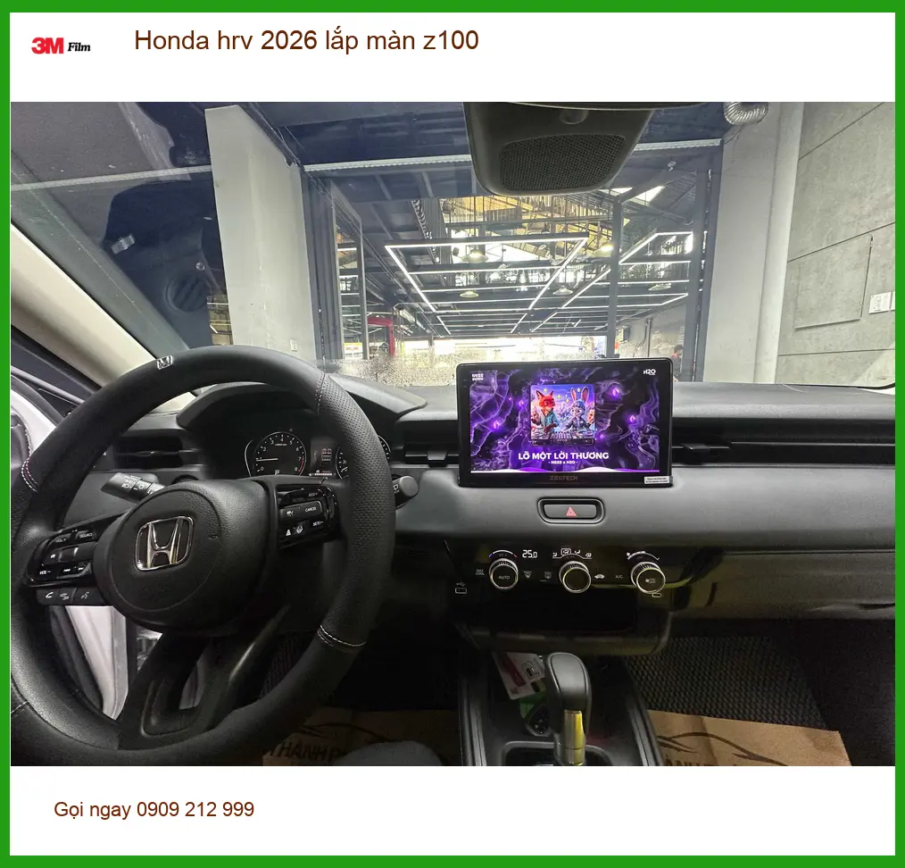 Anh Đạt nâng cấp màn Z100 cho Honda HR-V 2026 tại Quận 12
