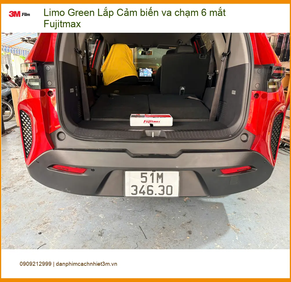 Chú Tùng lắp cảm biến va chạm 6 mắt Fujitmax cho Mazda CX-5 tại Thủ Đức ảnh thực tế 3